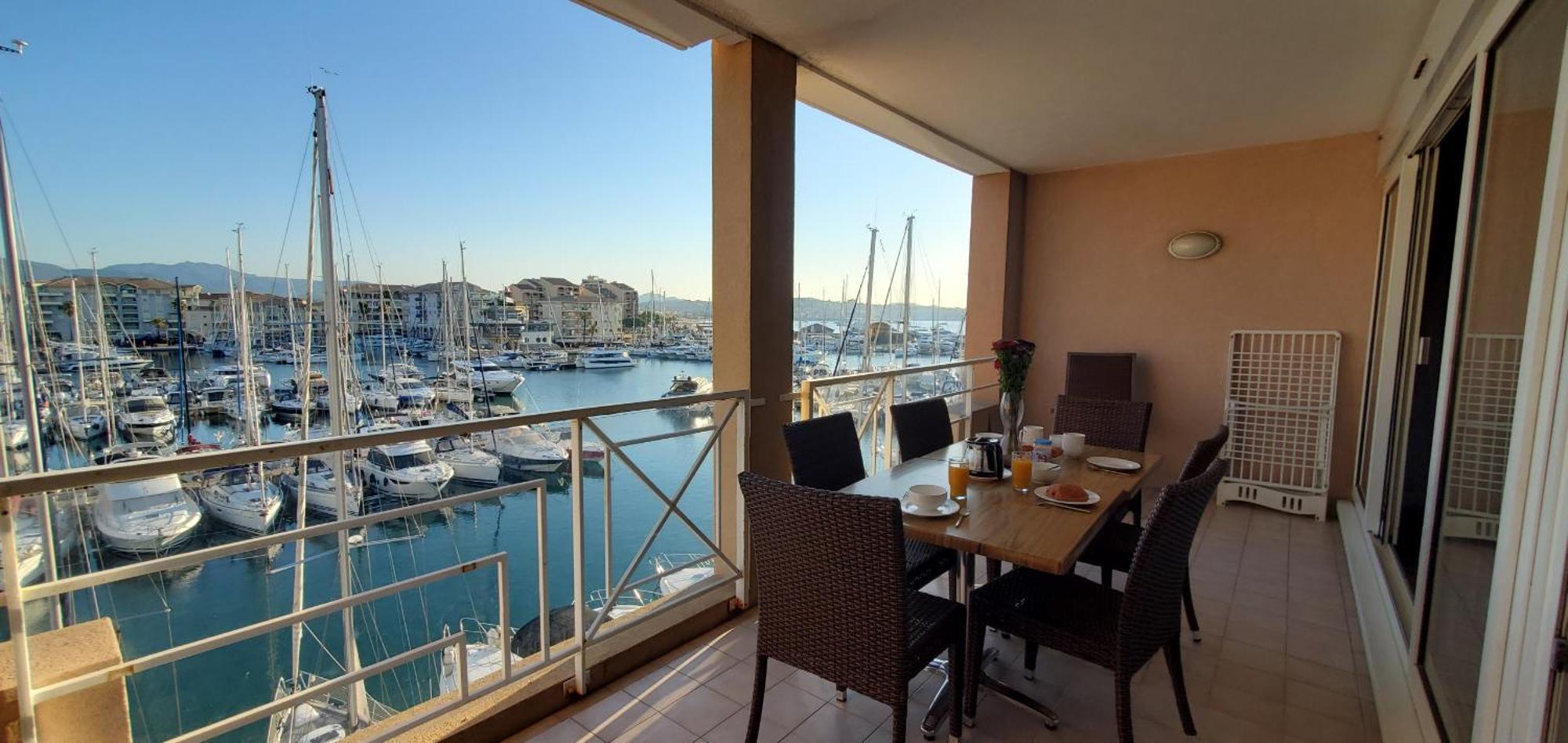 Fréjus Residence Cap Hermes, Incroyable Vue Sur Le Port, מראה חיצוני תמונה